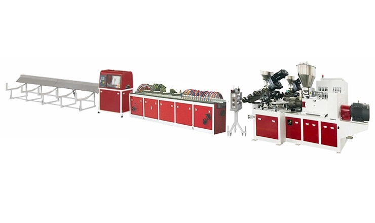 WPC (PE & PP) Wood-Plastic Decking Floor Line